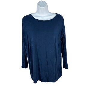 Piko Girl Navy Blue Long Sleeve T-Shirt Size L